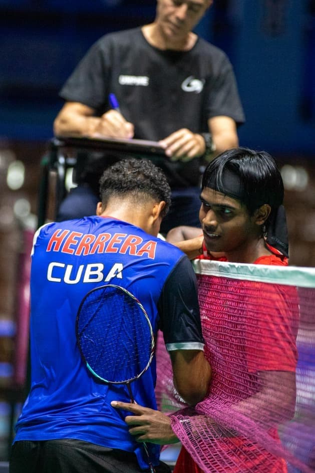 Nithin in action — Cuba 2026